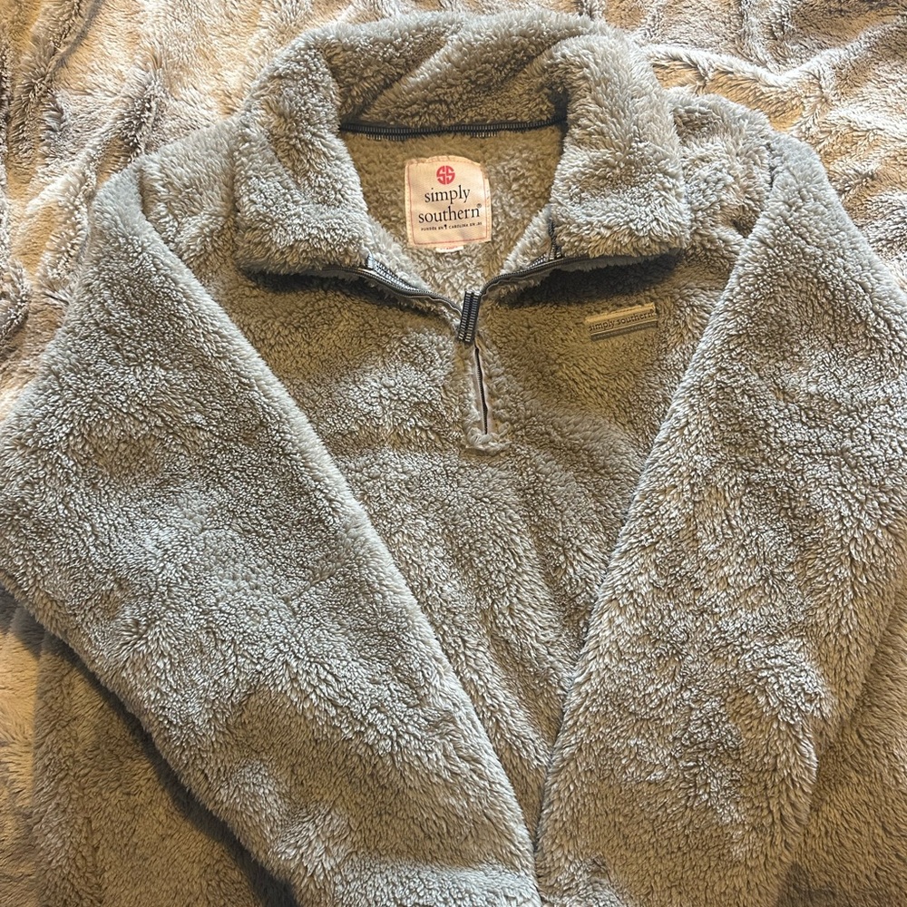 Brand New Simply Southern Fleece Pullover
